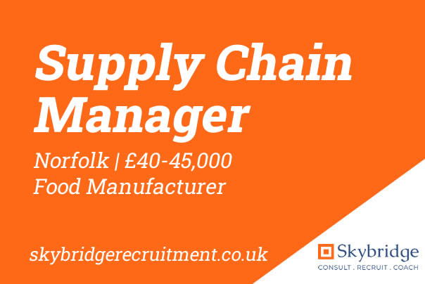 Supply Chain Manager Norfolk