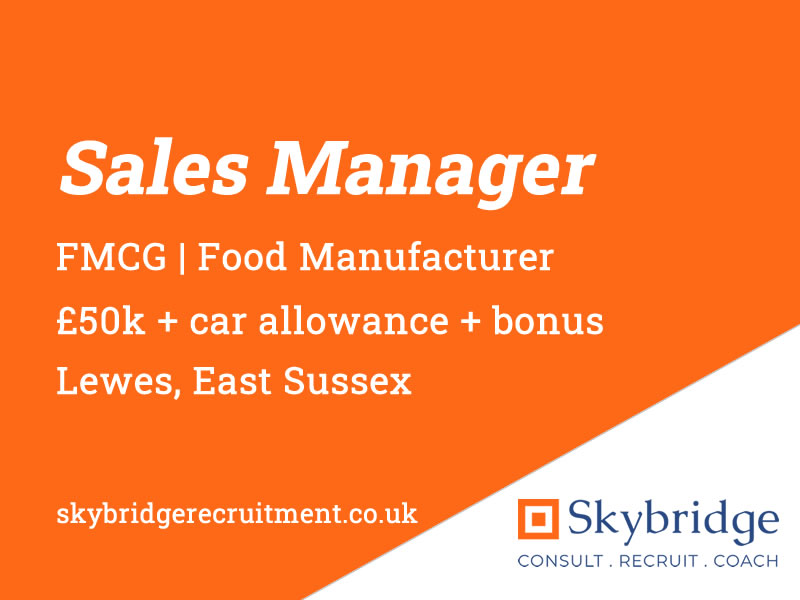 Sales manager, Lewes, East Sussex