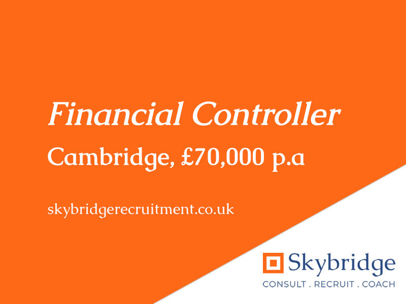 Financial Controller Financial Controller, Cambridge