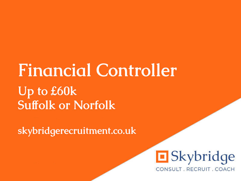 Financial Controller, Suffolk or Norfolk