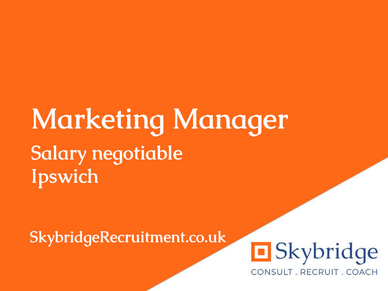 Marketing Manager, Ipswich